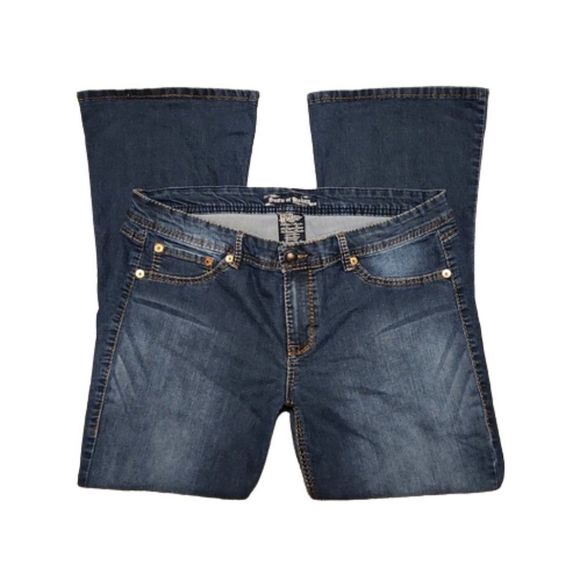 Source of Wisdom High-Rise Bootcut Jeans - Picture 1 of 6